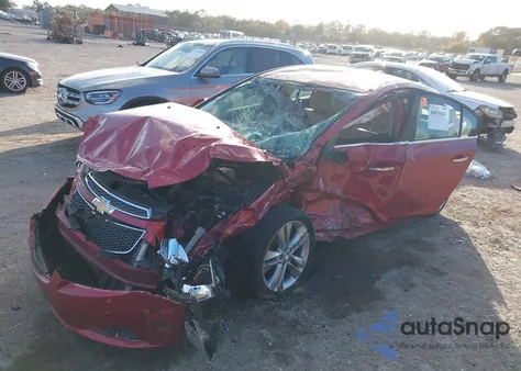 2011 Chevrolet Cruze Ltz from USA, damaged, VIN 1G1PH5S92B7265182